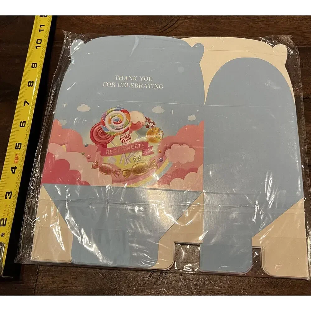 12 Pack Candyland Favor Goodie Goody Boxes Candy Sweet Treat Bags Thank You